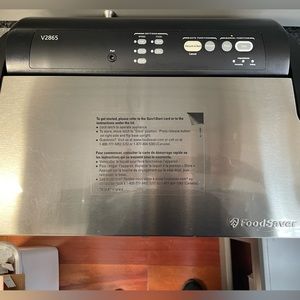Foodsaver Vacuum Sealer
